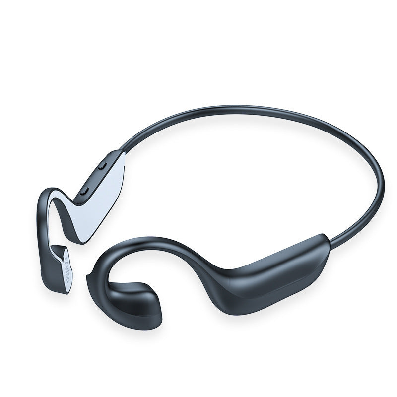 Bone Conduction Bluetooth Headset Wireless Lug Type Sport Waterproof