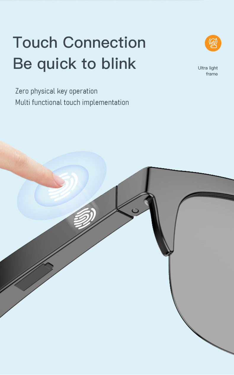 Intelligent Bluetooth Glasses Bone Conduction