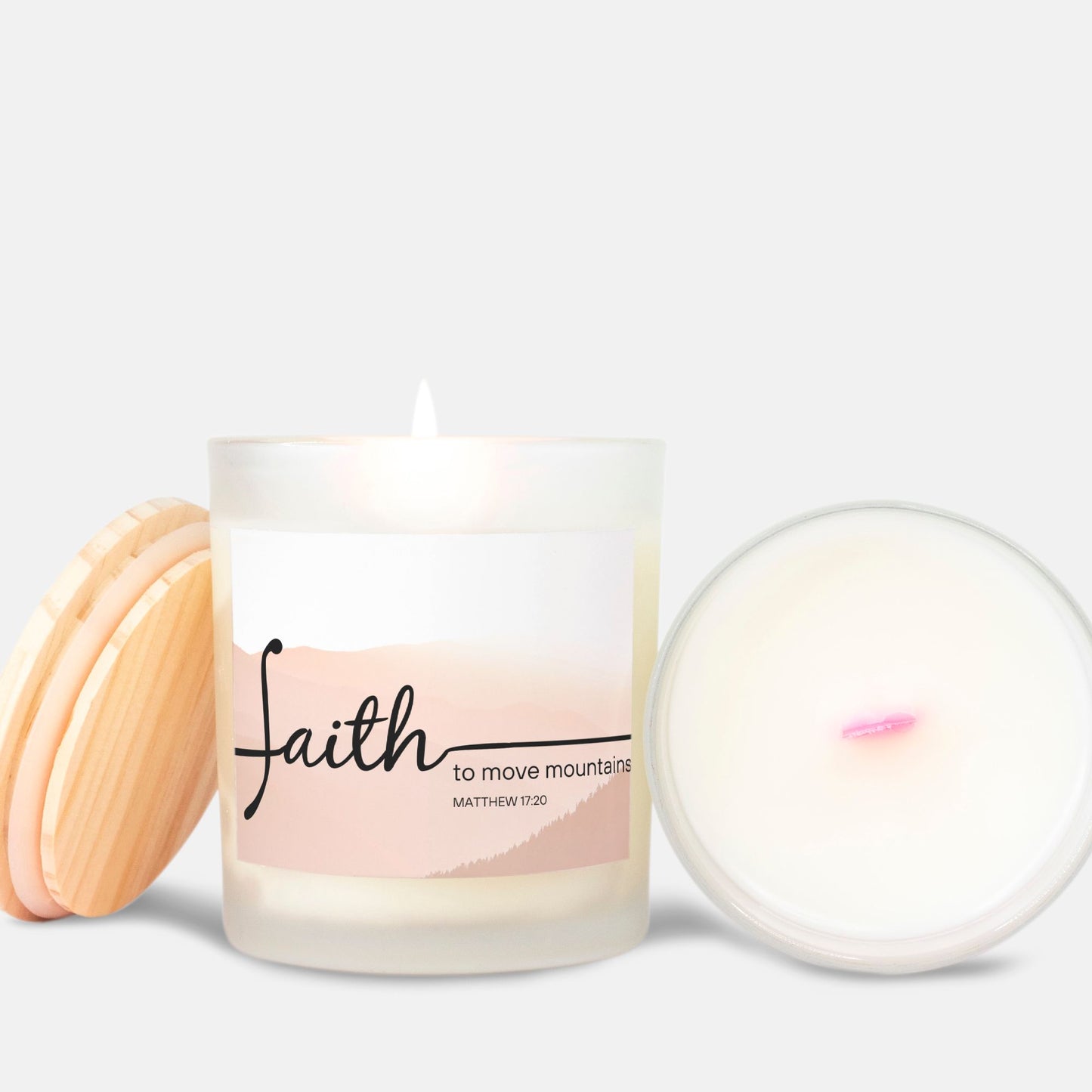 (Limited Edition) Faith To Move Mountains Vegan Scented Candle