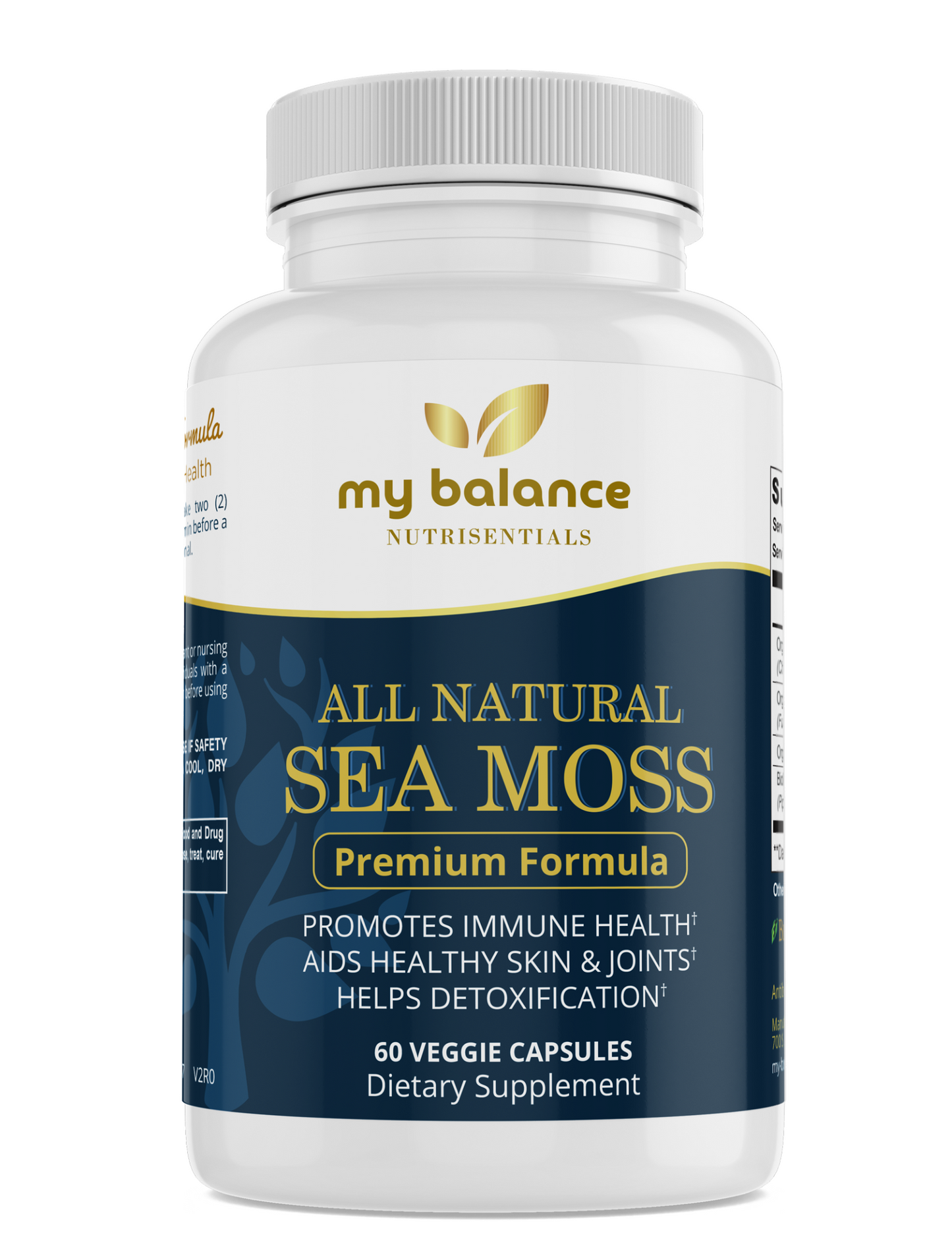 Sea Moss Capsules, All Natural Organic